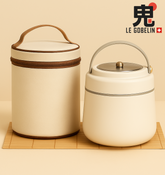 Nomade Élégant - Bento Isotherme Premium 1,2 L – Acier Inoxydable & Sac Thermique